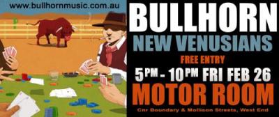 Bullhorn band poster